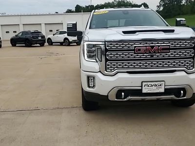 2021 GMC Sierra 2500 HD — rear three-quarter view