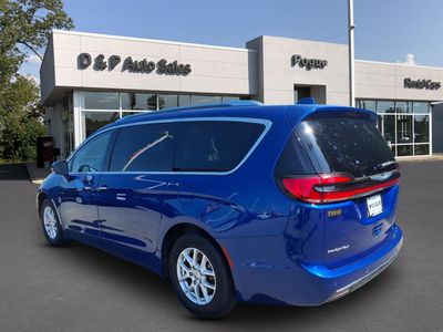 2021 Chrysler Pacifica — rear three-quarter view