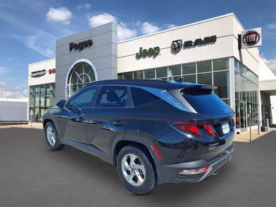 2024 Hyundai Tucson — rear three-quarter view