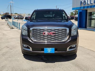 2018 GMC Yukon — rear three-quarter view