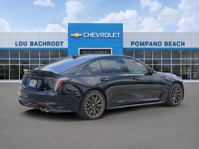 2023 Cadillac CT5-V — rear three-quarter view