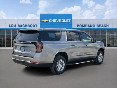 2026 Chevrolet Suburban — rear three-quarter view