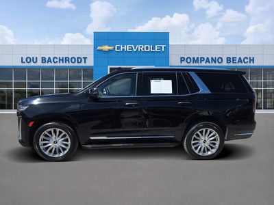 2023 Cadillac Escalade — interior view