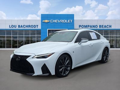 2023 Lexus IS — rear three-quarter view