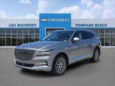 2021 Genesis GV80 — rear three-quarter view