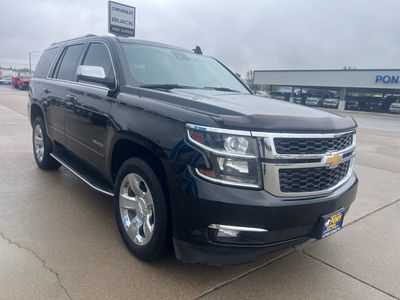 2016 Chevrolet Tahoe — rear three-quarter view