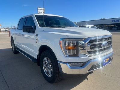 2022 Ford F-150 — rear three-quarter view