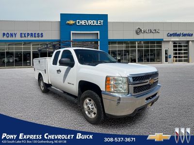 2011 Chevrolet Silverado 2500 HD — rear three-quarter view
