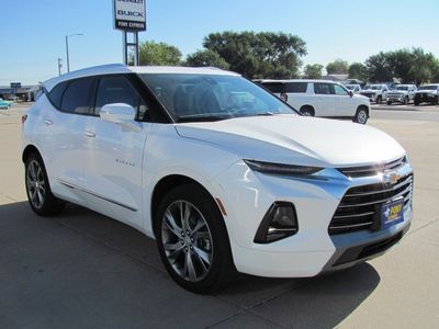 2021 Chevrolet Blazer — rear three-quarter view