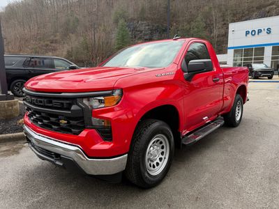 2026 Chevrolet Silverado 1500 — rear three-quarter view