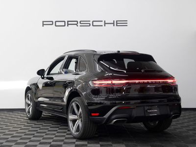 2026 Porsche Macan — rear three-quarter view