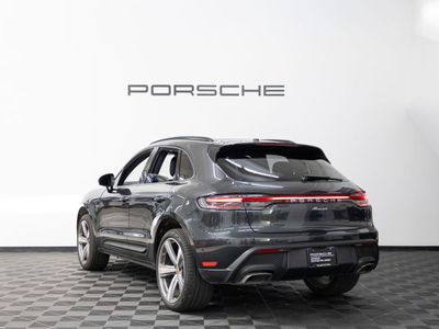 2026 Porsche Macan — rear three-quarter view