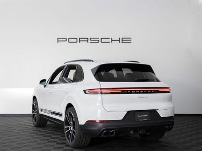2026 Porsche Cayenne — rear three-quarter view