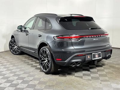 2026 Porsche Macan — rear three-quarter view