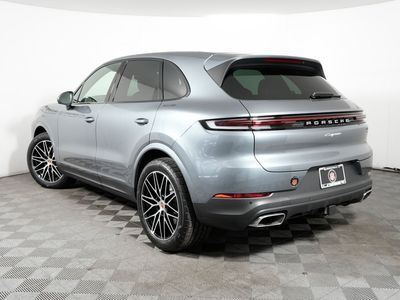 2026 Porsche Cayenne — rear three-quarter view