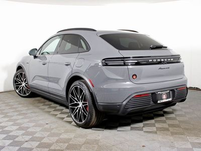 2025 Porsche Macan Electric — rear three-quarter view