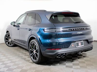 2026 Porsche Cayenne — rear three-quarter view