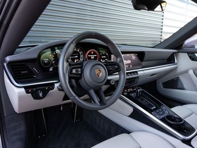 2021 Porsche 911 — interior view
