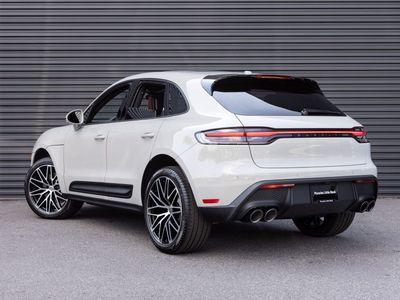 2026 Porsche Macan — rear three-quarter view