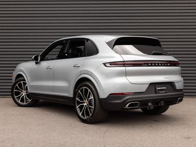 2026 Porsche Cayenne — rear three-quarter view