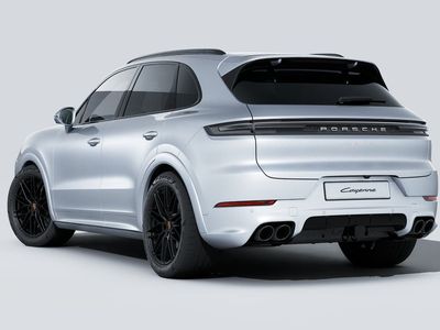 2026 Porsche Cayenne — rear three-quarter view