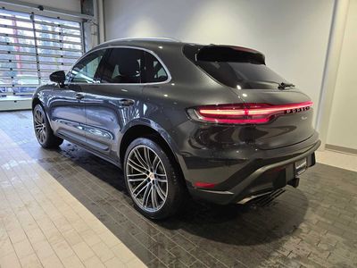 2026 Porsche Macan — rear three-quarter view