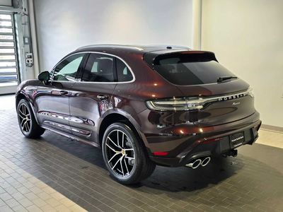 2026 Porsche Macan — rear three-quarter view