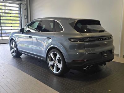 2026 Porsche Cayenne — rear three-quarter view