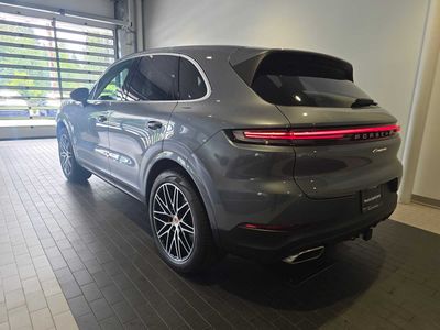 2026 Porsche Cayenne — rear three-quarter view