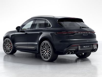 2026 Porsche Macan — rear three-quarter view