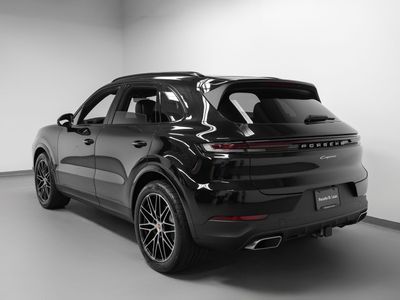 2026 Porsche Cayenne — rear three-quarter view