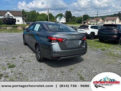 2023 Nissan Versa — rear three-quarter view