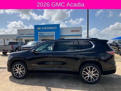 2026 GMC Acadia — interior view