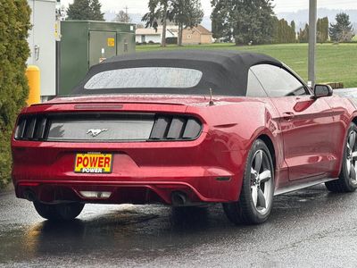 2016 Ford Mustang — interior view