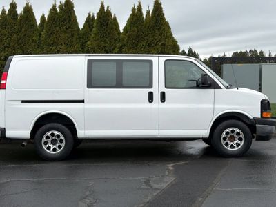 2017 Chevrolet Express Cargo 3500 — rear three-quarter view
