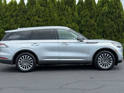 2020 Lincoln Aviator — rear three-quarter view
