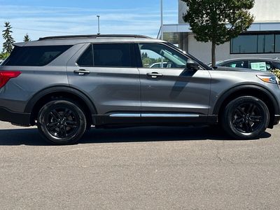 2023 Ford Explorer — rear three-quarter view