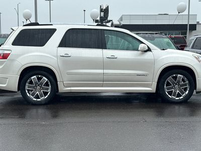 2012 GMC Acadia — rear three-quarter view