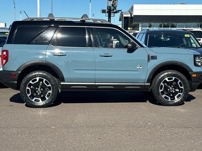 2022 Ford Bronco Sport — rear three-quarter view