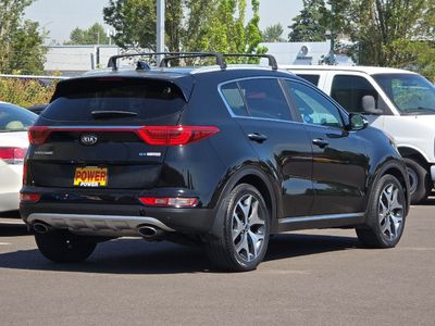 2017 Kia Sportage — interior view