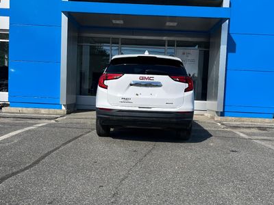 2019 GMC Terrain — rear three-quarter view
