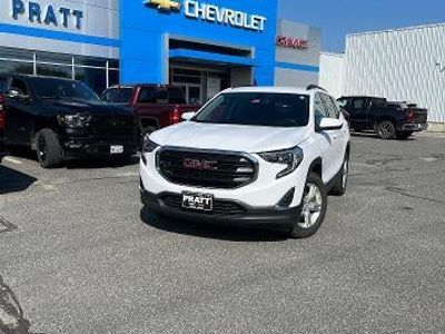 2019 GMC Terrain — rear three-quarter view