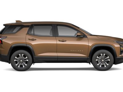 2027 Chevrolet Equinox — rear three-quarter view