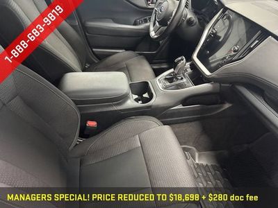2020 Subaru Outback — interior view