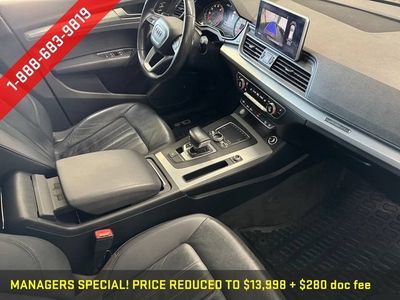 2018 Audi Q5 — interior view
