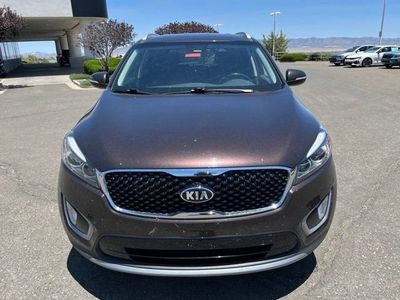 2018 Kia Sorento — rear three-quarter view