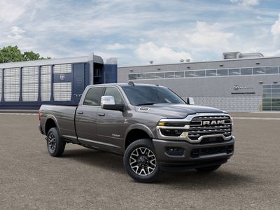 2026 RAM 3500 — rear three-quarter view