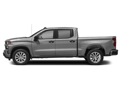 2021 Chevrolet Silverado 1500 — rear three-quarter view