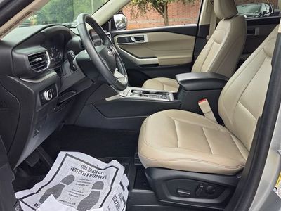 2023 Ford Explorer — rear three-quarter view