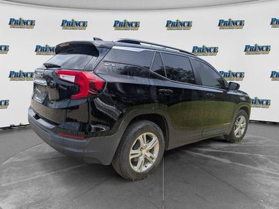 2022 GMC Terrain — rear three-quarter view